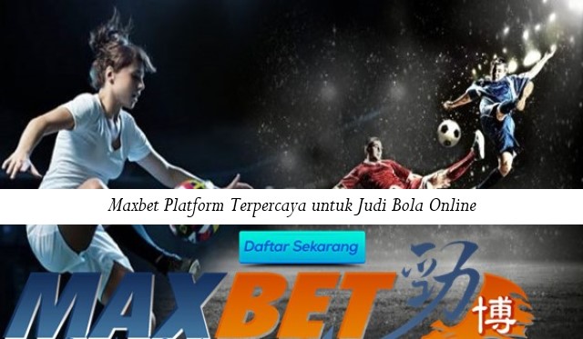 Maxbet Platform Terpercaya untuk Judi Bola Online